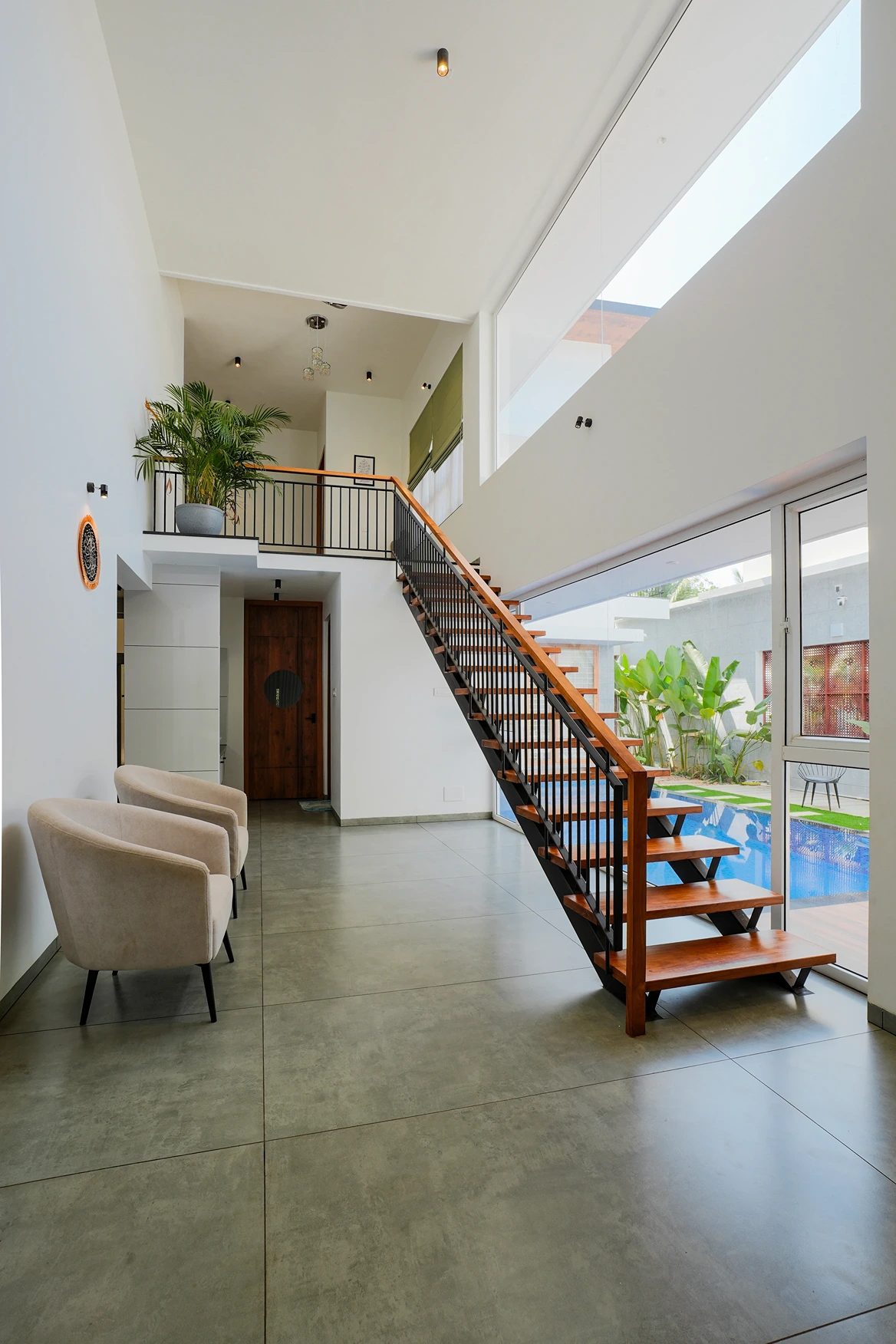 Contemporary villa design and architecture project in Kerala